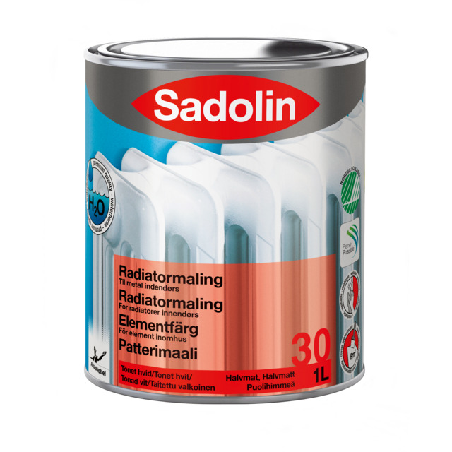 ELEMENTFÄRG TONAD VIT 1L | Beijerbygg Byggmaterial